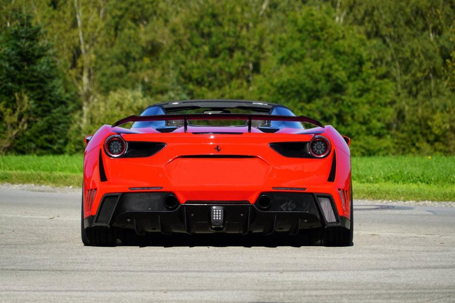  Ferrari 488 Spider N-Largo by Novitec Rosso 2017 года  (фото 8 из 14)